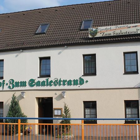 Gasthof & Pension Zum Saalestrand Bad Dürrenberg Zewnętrze zdjęcie