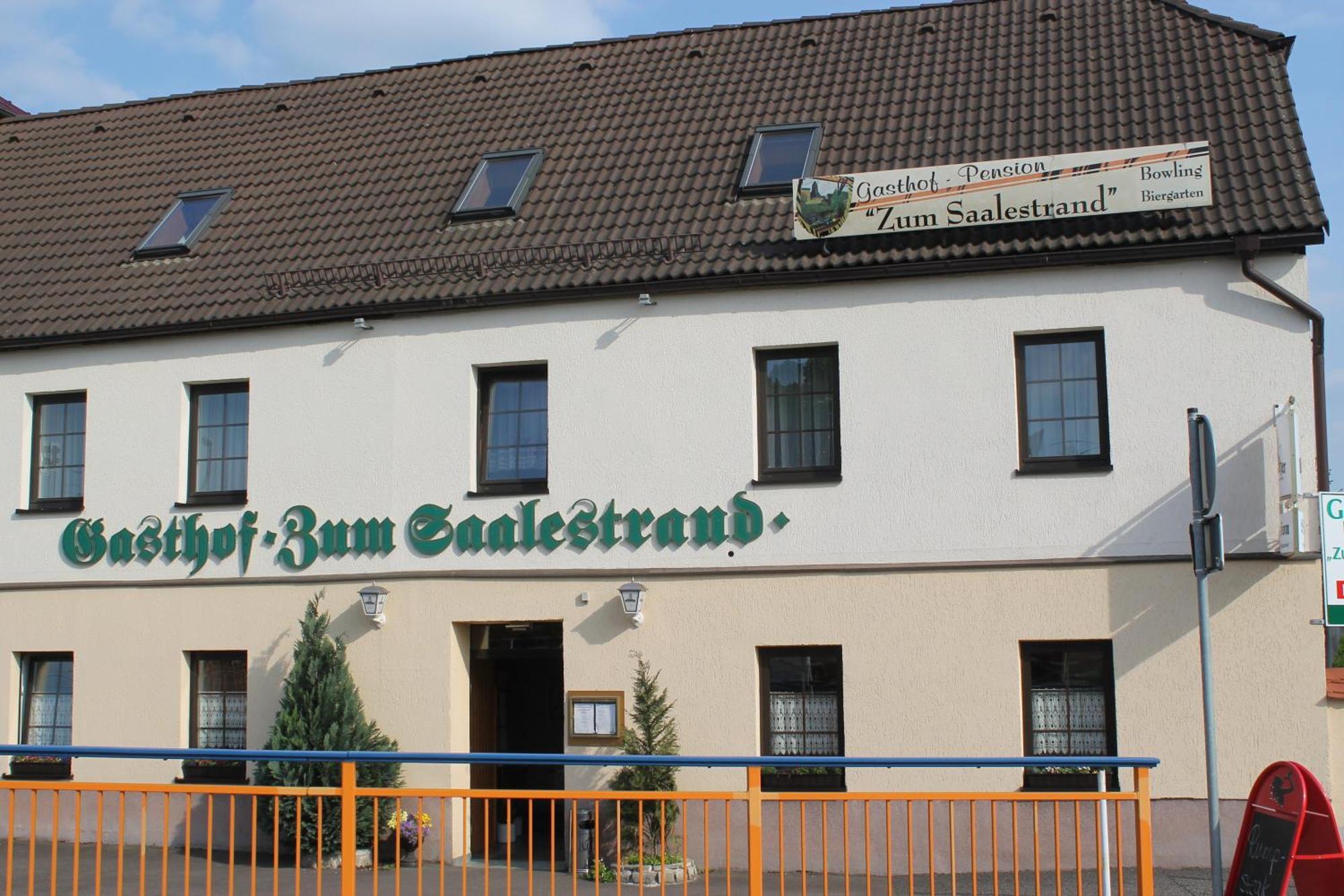 Gasthof & Pension Zum Saalestrand Bad Dürrenberg Zewnętrze zdjęcie