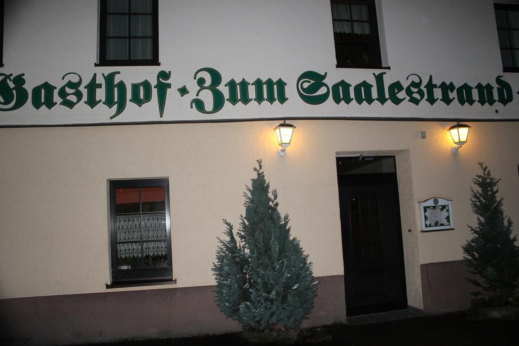 Gasthof & Pension Zum Saalestrand Bad Dürrenberg Zewnętrze zdjęcie